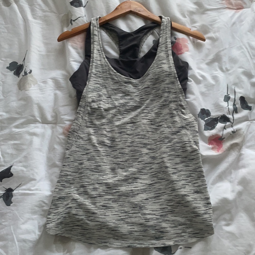 Lululemon On Track Tank Sports Bra Two in One